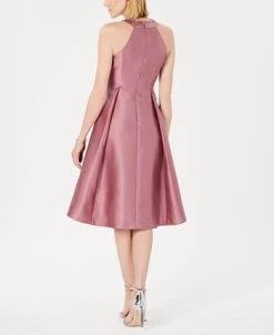 Alternative view of Adrianna Papell Rhinestone High-Low Dress