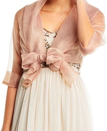 Adrianna Papell Organza Wrap Jacket 3 Adrianna Papell Organza Wrap Jacket - Image 3