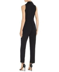 Alternative view of Adrianna Papell Collared Tuxedo Jumpsuit