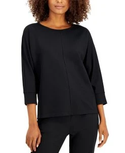Anne Klein Boat-Neck Dolman-Sleeve Top