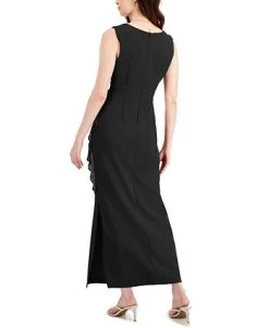 Alternative view of Connected Ascading Ruffle Maxi Dress
