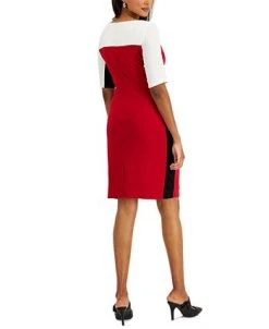 Alternative view of Kasper Colorblocked Sheath Dress