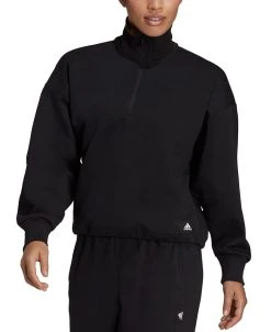 ADIDAS Women's Future Icons Quarter-Zip Sweatshirt