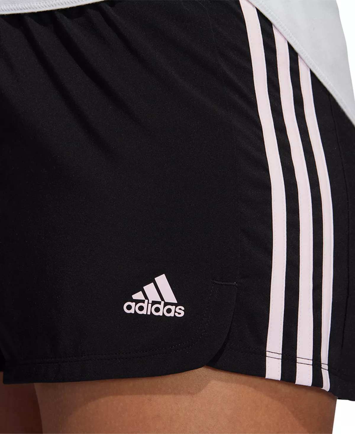 ADIDAS Women's Pacer Woven Training Shorts 8 ADIDAS Women's Pacer Woven Training Shorts - Image 8