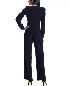 Alternative view of Adrianna Papell V-Neck Wrap-Style Jumpsuit