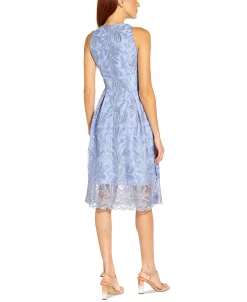 Adrianna Papell Embellished Pleated Midi Dress 8 Adrianna Papell Embellished Pleated Midi Dress -Anne Klein Sales Store 21469744 fpx