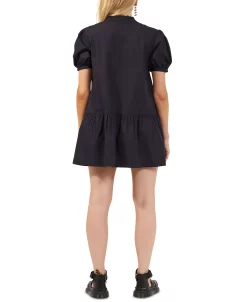Alternative view of French Connection Puffed-Sleeve Mini Dress