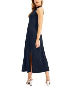 Alternative view of Bar III Halter Maxi Dress, Created For Macy's