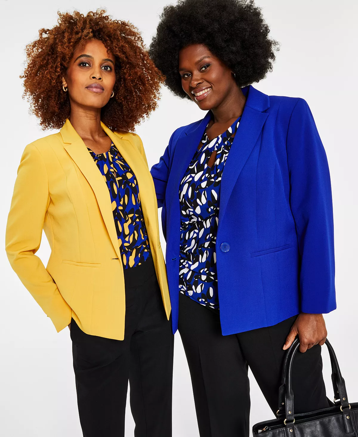 Kasper Crepe One-Button Blazer 8 Kasper Crepe One-Button Blazer - Image 8