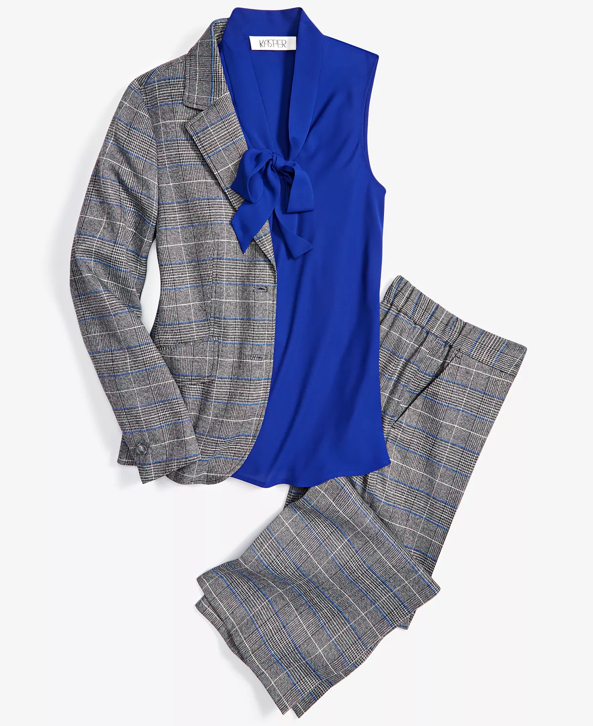 Kasper Plus Size Bow Top 4 Kasper Plus Size Bow Top - Image 4