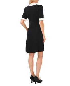 Alternative view of CeCe Women's Cotton Short-Sleeve Polo Dress