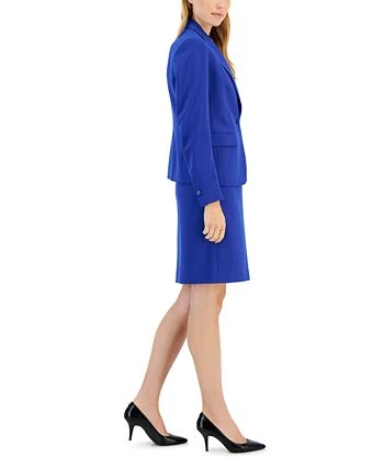 Anne Klein Executive Collection Single-Button A-Line Skirt Suit, Created For Macy's 3 Anne Klein Executive Collection Single-Button A-Line Skirt Suit, Created For Macy's - Image 3