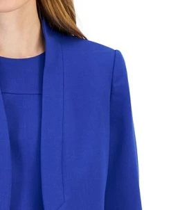 Alternative view of Anne Klein Executive Collection Shawl-Collar Sleeveless Sheath Dress Suit, Created For Macy's