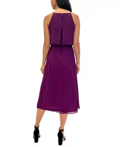 Alternative view of Sam Edelman Women's Plisse Sleeveless Midi Dress