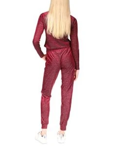 Alternative view of Michael Kors Women's Velvet Shimmery Long-Sleeve Top