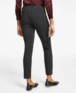 Alternative view of Alfani Women's Tummy-Control Pull-On Skinny Pants, Created For Macy's