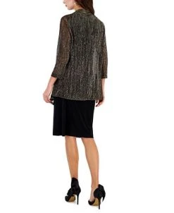 Alternative view of Connected Women's Jersey-Knit Dress & 3/4-Sleeve Jacket