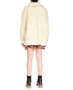Alternative view of Sanctuary Faux Fur Button Front Retreat Sherpa Jacket