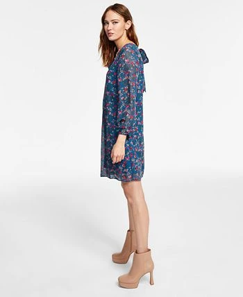 INC International Concepts Women's Tie-Back Shift Dress, Created For Macy's 3 INC International Concepts Women's Tie-Back Shift Dress, Created For Macy's - Image 3