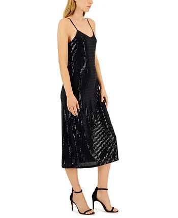 Anne Klein Women's Sequined Midi Slipdress 3 Anne Klein Women's Sequined Midi Slipdress - Image 3