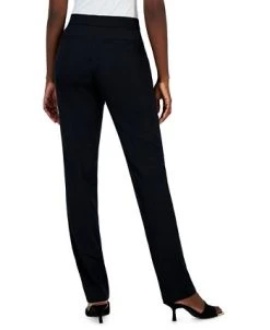 Alternative view of Alfani Women's Essential Mid-Rise Straight-Leg Pants, Created For Macy's