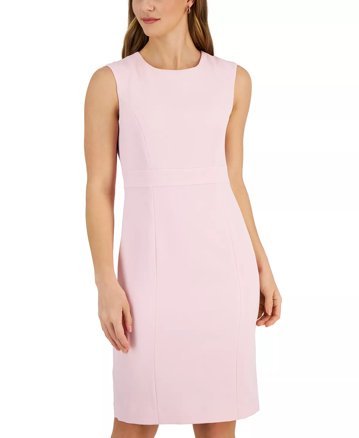 Kasper Women's Sleeveless Princess-Seam Sheath Dress 6 Kasper Women's Sleeveless Princess-Seam Sheath Dress - Image 6