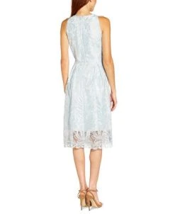 Alternative view of Adrianna Papell Embellished Pleated Midi Dress