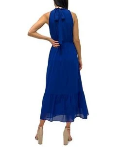 Alternative view of Sam Edelman Women's Mock Neck Tiered-Hem Maxi Dress