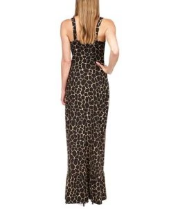 Alternative view of Michael Kors Women's Printed Necklace Maxi Dress
