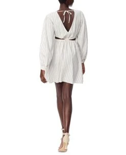 Alternative view of Sam Edelman Women's Long-Sleeve V-Neck Cutout Dress