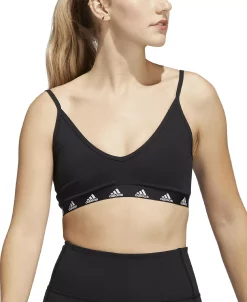 ADIDAS Women's Purebare Light-Support Scoop Neck Sports Bra, HA0067