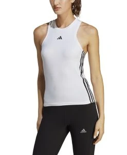 ADIDAS Women's Training Essentials 3-Stripes Logo Tank Top
