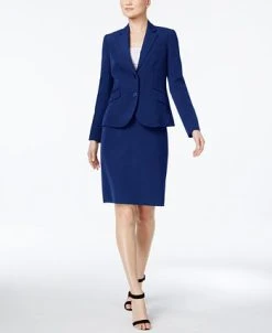 Alternative view of Anne Klein Executive Collection 3-Pc. Pants And Skirt Suit Set, Created For Macy's